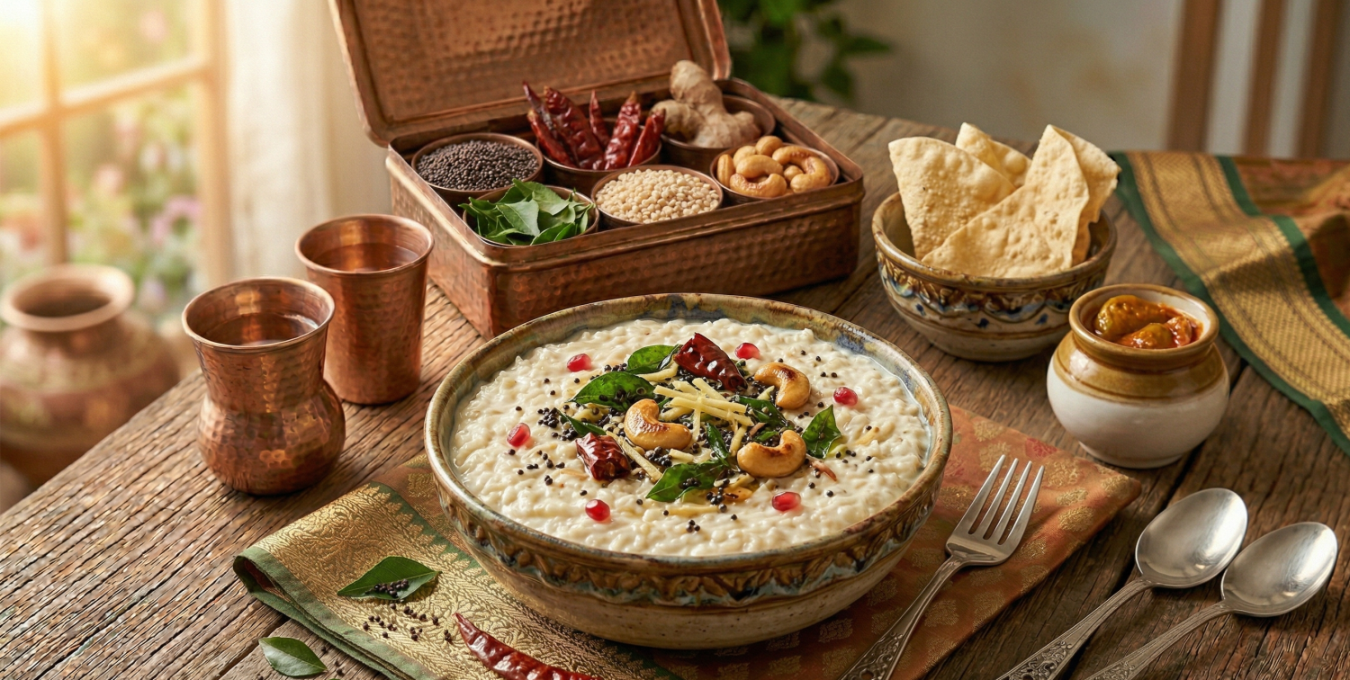 Curd Rice Recipe – Healthy Little Millet Yogurt Rice