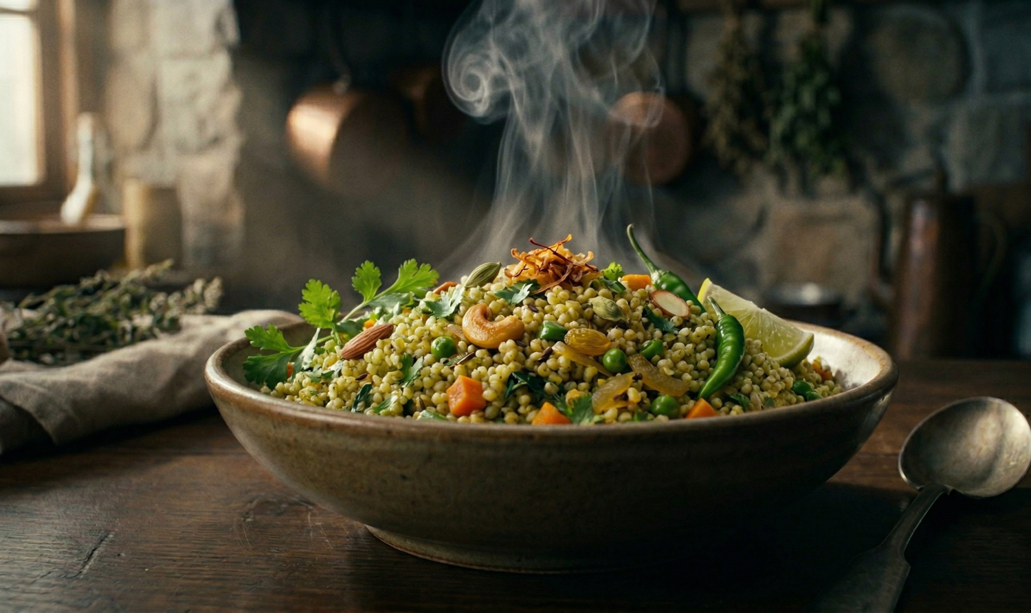 Kodo Millet Coriander Rice Recipe | Healthy Millet Rice