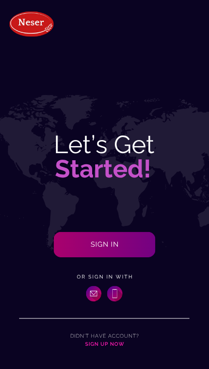 Customer Register Page Image